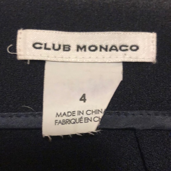 Club Monaco Navy Sequin Skort - Picture 3 of 4